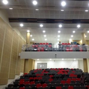 perforated gypsum for meeting hall